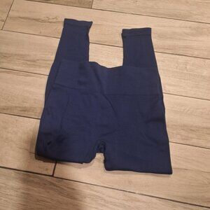 🪻 Shein navy textured leggings🦄